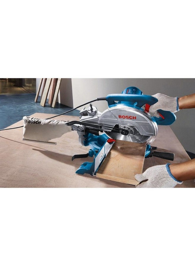 BOSCH 1700W GCM 10 MX Professional Mitre Saw Blue and Silver 33 x 53.5 x 47.5 cm JE0 601 B29 0P0 - Image 3
